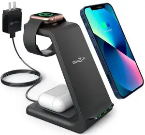Quest Usa IJWC2104 3-In-1 Wireless Charger