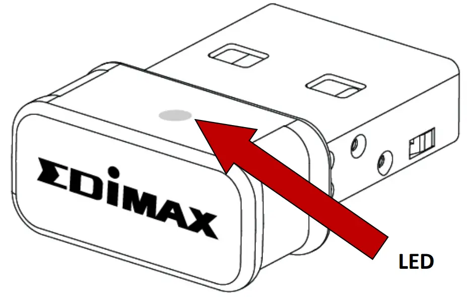 EDIMAX EW 7611ULB V2 Wireless Adapter - Hardware Interface 1