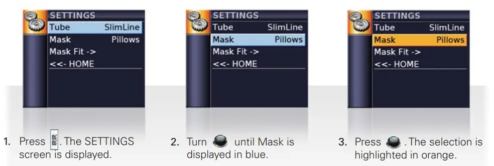 RESMED S9 Series Escape Auto Positive AirWay Pressure Device fig10