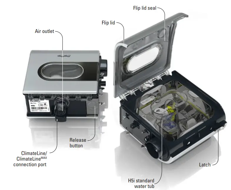 RESMED S9 Series Escape Auto Positive AirWay Pressure Device fig3