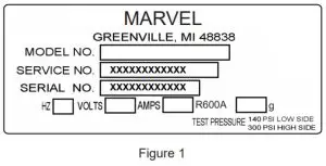 MARVEL MPRF424 Undercounter Refrigerator - figure 1