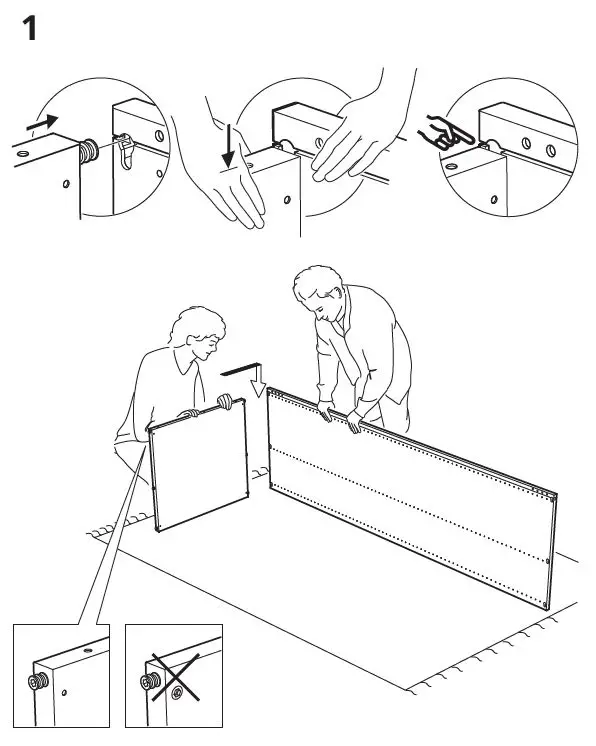 IKEA 303.309.47 PLATSA Frame 3