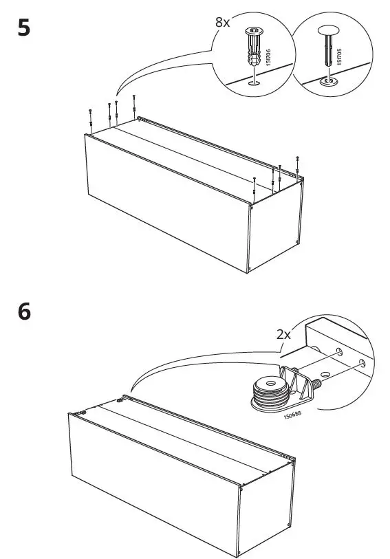 IKEA 303.309.47 PLATSA Frame 5