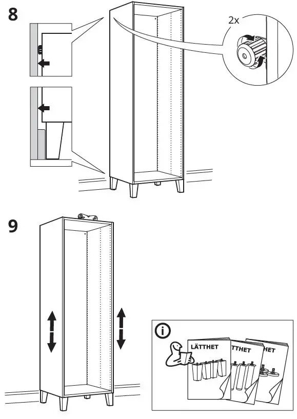 IKEA 303.309.47 PLATSA Frame 8