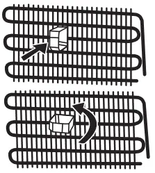 SHARP SJ SC31CHXIF Freezer - cleaning rinse