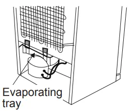 SHARP SJ SC31CHXIF Freezer - water formed