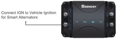 RENOGY Dual Input DC-DC On Board Battery Charger - Connecting IGN Signal Wire