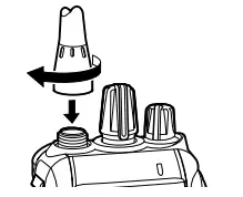 ICOM IC-V3MR VHF Murs Two Way Radio FIG 4