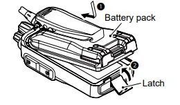 ICOM IC-V3MR VHF Murs Two Way Radio FIG 5