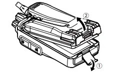 ICOM IC-V3MR VHF Murs Two Way Radio FIG 6
