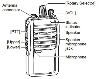 ICOM IC-V3MR VHF Murs Two Way Radio FIG 7