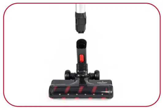 SAUBER SD 100 Technic Stick Vacuum- Assembly