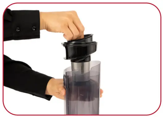 SAUBER SD 100 Technic Stick Vacuum- Dust Bin 2