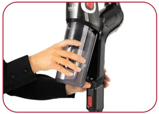 SAUBER SD 100 Technic Stick Vacuum- Dust Bin