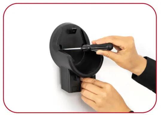 SAUBER SD 100 Technic Stick Vacuum- Install wall mount