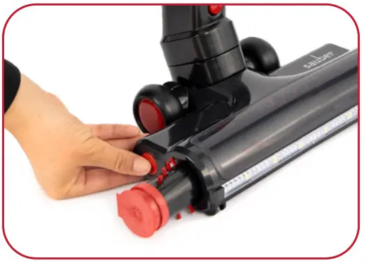 SAUBER SD 100 Technic Stick Vacuum- Powerhead