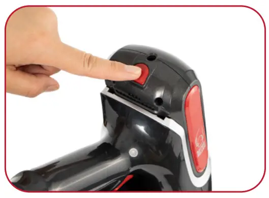 SAUBER SD 100 Technic Stick Vacuum- Switch On 2