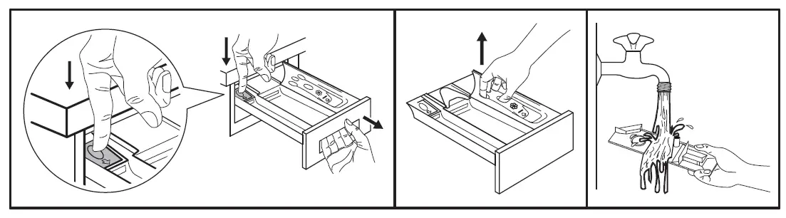 IKEA 204.940.72 TVÄTTAD Integrated Washing Machine Dryer Instruction fig 1