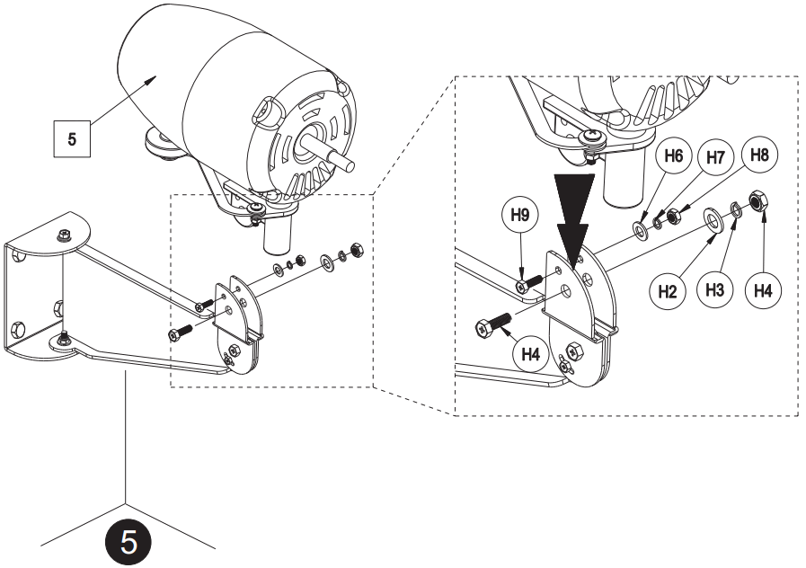 GLOBAL INDUSTRIAL 258321 Industrial Wall Fan - Fig 4