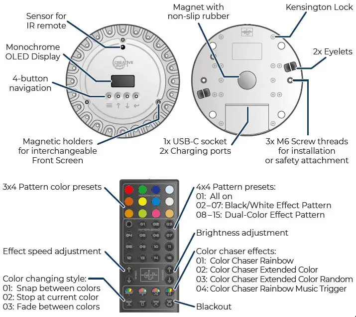 GLP CL1 Static Visual Effect Light Fig 2