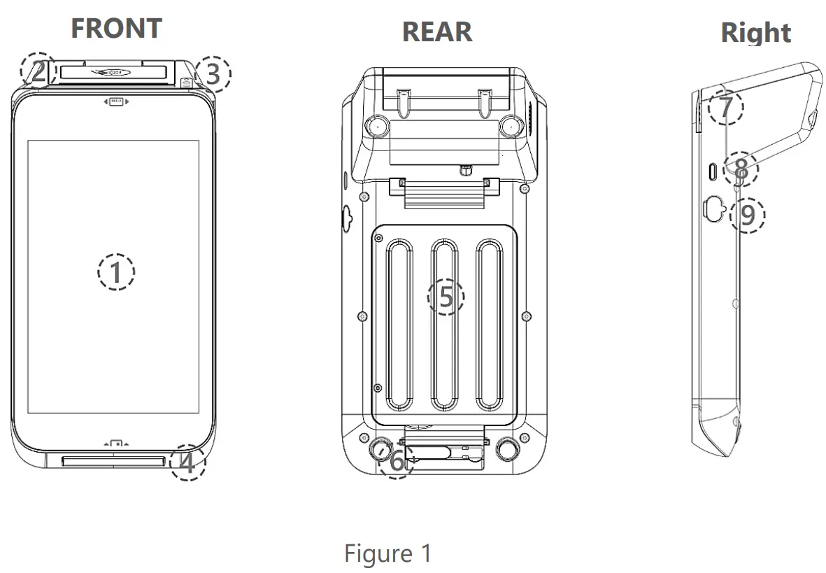 XAC XCL AT170 R Series DesktopMobile Payment Terminal - fig 10