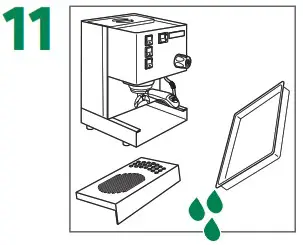 RANCILIO Silvia Espresso Machine with Iron Frame - Observe the notes on safety instructions 11