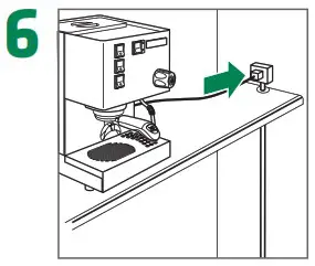 RANCILIO Silvia Espresso Machine with Iron Frame - Observe the notes on safety instructions 6