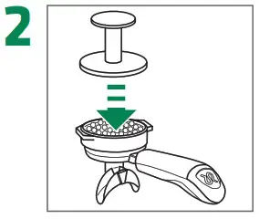 RANCILIO Silvia Espresso Machine with Iron Frame - Preparing coffee 2