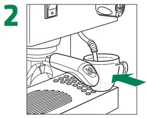 RANCILIO Silvia Espresso Machine with Iron Frame - Preparing hot water 2