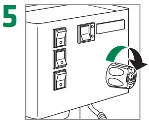 RANCILIO Silvia Espresso Machine with Iron Frame - Preparing hot water 5