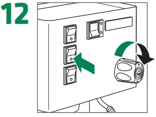 RANCILIO Silvia Espresso Machine with Iron Frame - Steam wand 12