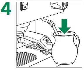 RANCILIO Silvia Espresso Machine with Iron Frame - Steam wand 4