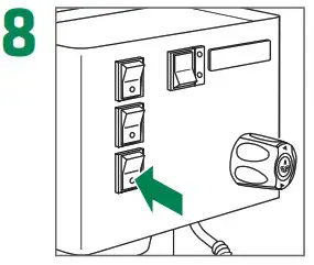 RANCILIO Silvia Espresso Machine with Iron Frame - Steam wand 8