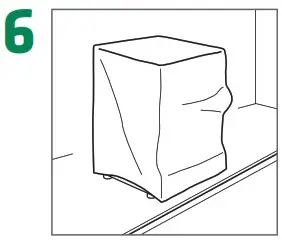 RANCILIO Silvia Espresso Machine with Iron Frame - Storing the machine 6