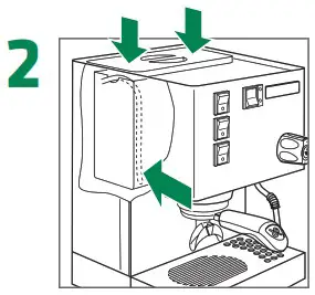 RANCILIO Silvia Espresso Machine with Iron Frame - Switch ON 2