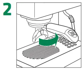 RANCILIO Silvia Espresso Machine with Iron Frame - Switch Off 2
