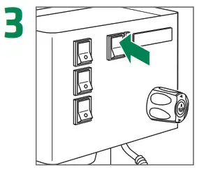 RANCILIO Silvia Espresso Machine with Iron Frame - Switch Off 3