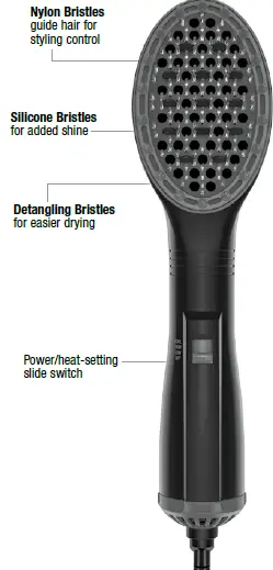CONAIR-BC200-Hot-Air-Paddle-Brush-Styler-fig 3