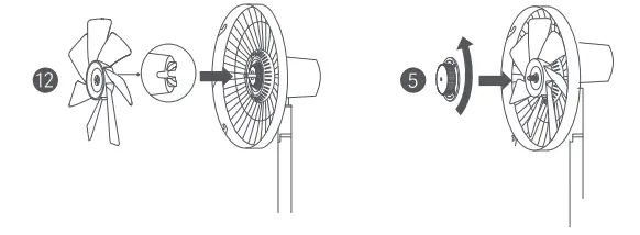 xiaomi Mi Smart Standing Fan 1C 2 Lite - step 4
