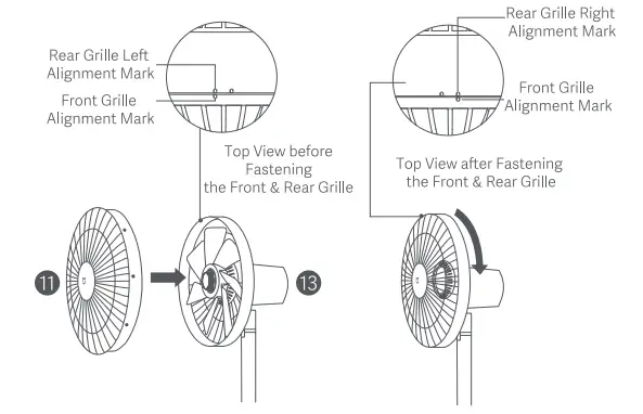 xiaomi Mi Smart Standing Fan 1C 2 Lite - step 5