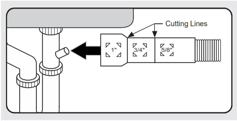 IKEA Villkorlig Dishwasher drain hose