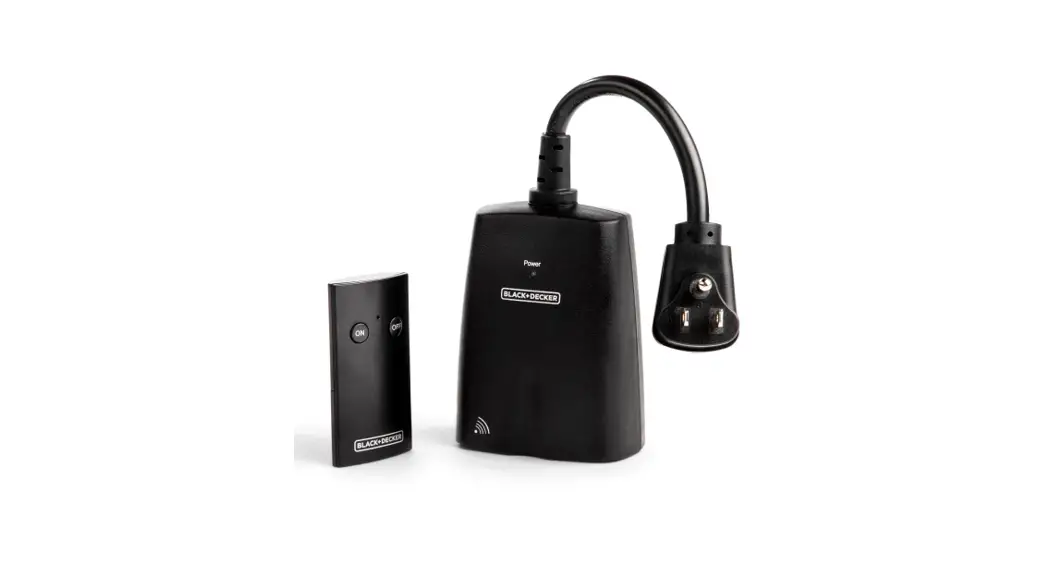 Black Decker Bdxpa0010 Outdoor Wireless Remote Control Outlets Instruction Manual Black Decker Bdxpa0010 Outdoor Wireless Remote Control Outlets Instruction Manual