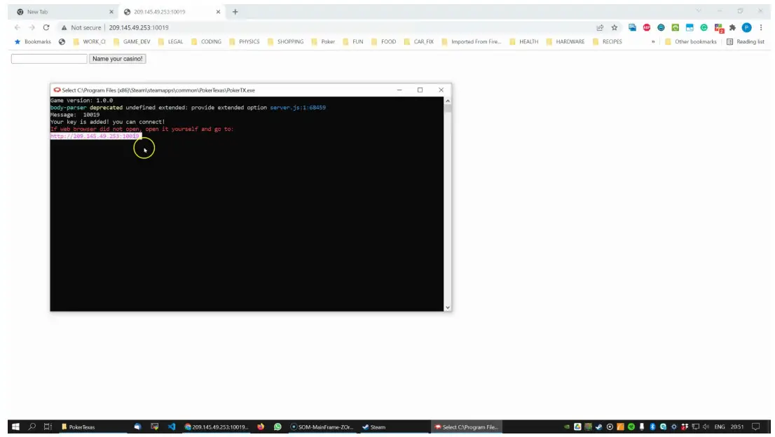 Poker Texas Mobile TV Games - server