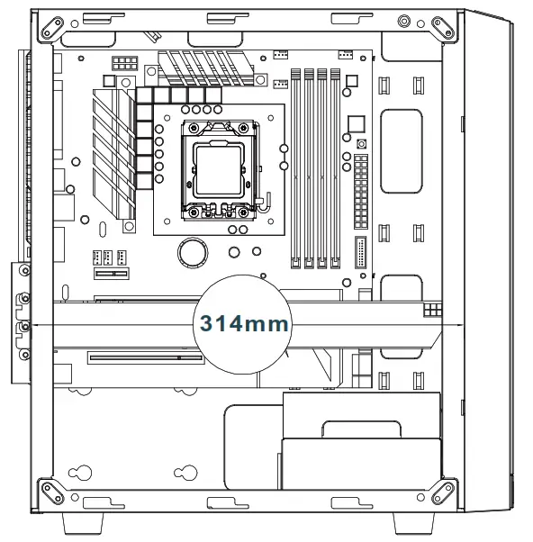 SILVERSTONE Affordable compact Micro-ATX - Graphics card