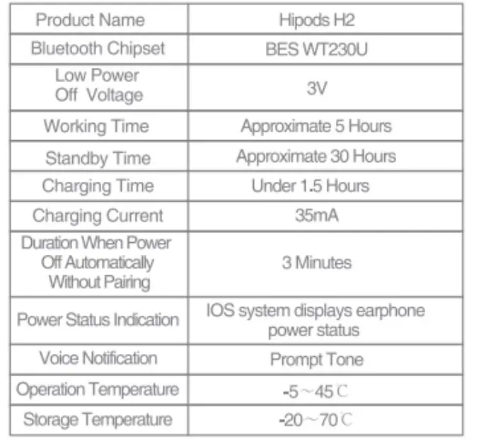 TECNO H2 Wireless Bluetooth Headset 2