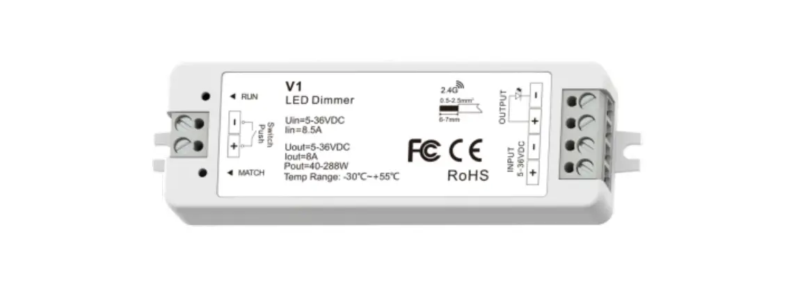 Starwire 30903 Single Color Led Controller User Manual Starwire 30903 Single Color Led Controller User Manual
