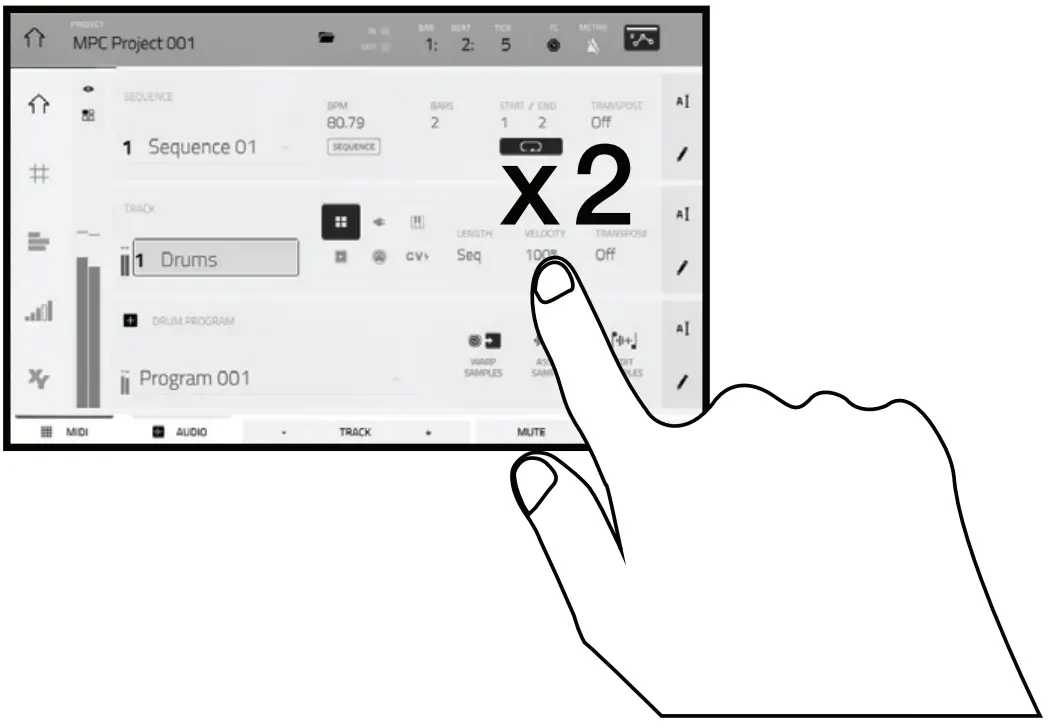 AKAI PROFESSIONAL 482641 MPC One Standalone Sampler and Sequencer - fig 1