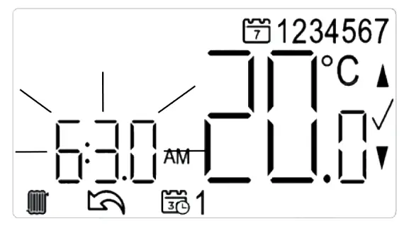Drayton RF902 Wireless 2-Channel Programmable Thermostat - FIG 7
