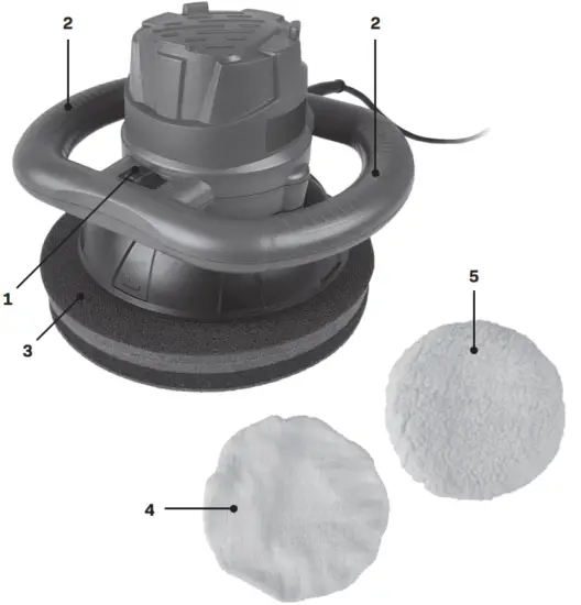 VONROC POLISHER PM505AC A