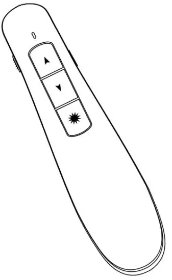 hama V2 00139915 X Pointer Wireless Laser Presenter